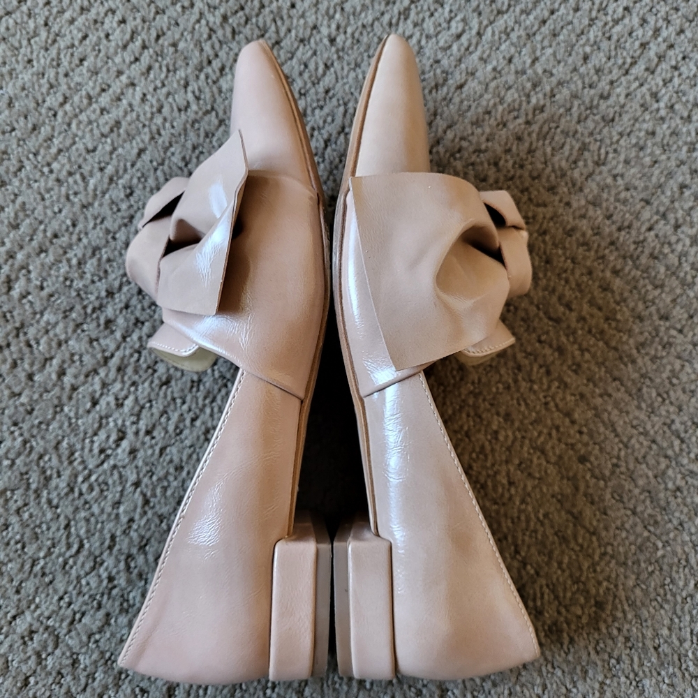 Zara Basic Flats With Oversized Bow - image 5